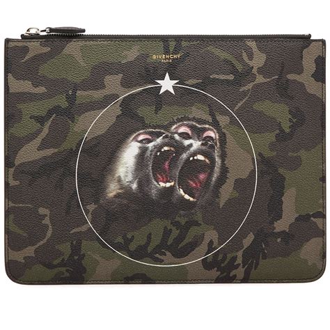 givenchy monkey brothers pouch|Givenchy Neiman Marcus Women Accessories.